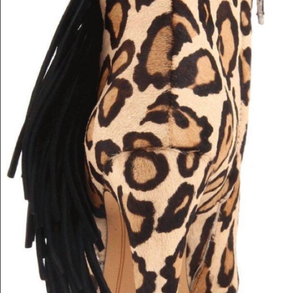 Sam Edelman Keegan Leopard Booties - Picture 2 of 5
